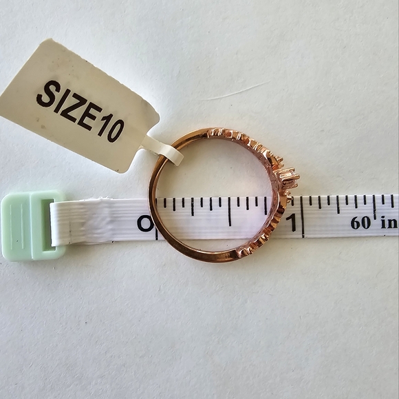 👑 Rose Gold Crown Ring by Charmed Aroma - Picture 8 of 10